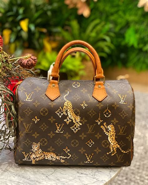 custom painted louis vuitton.